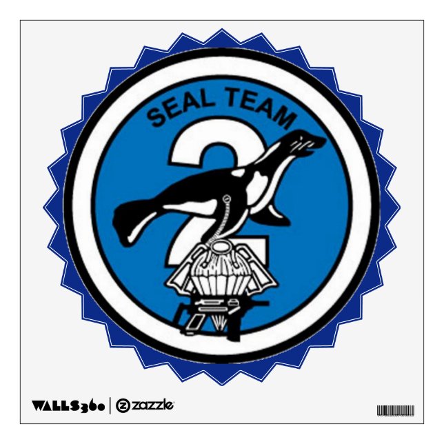 Seal Team 2 Logo Wall Decals (Front)