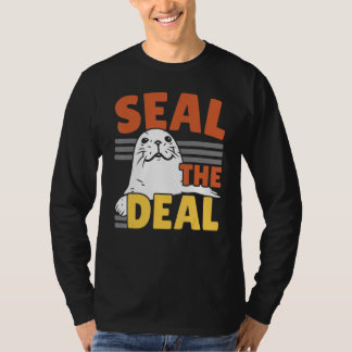 Seal The Deal Underwater Animal Marine Biology Sea T-Shirt