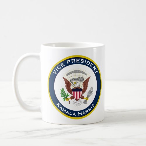 Seal VP Kamala Harris Portrait Coffee Mug