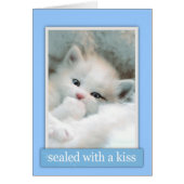 Seal with a Kiss Card (Front)
