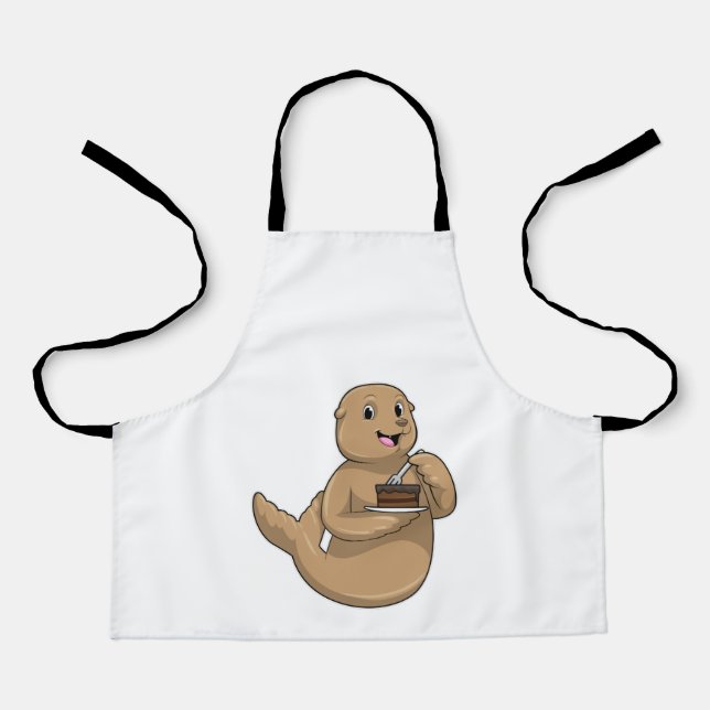 Seal with Cake Apron (Front)