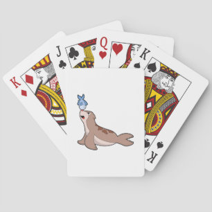 Seal with Fish (2).PNG Poker Cards