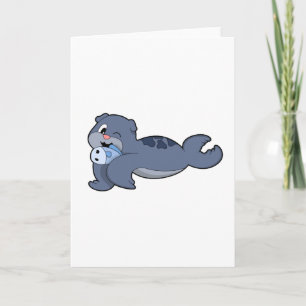Seal with Fish (3).PNG Card