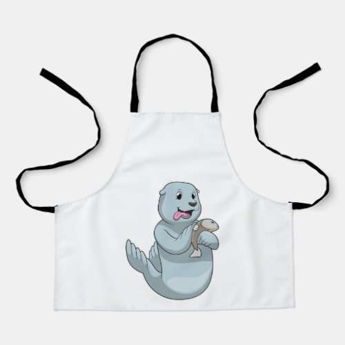 Seal with Fish Apron