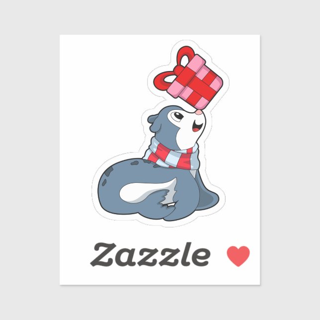 Seal with Gift Sticker (Sheet)