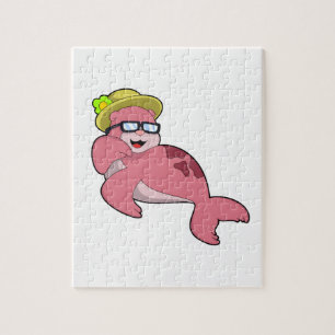 Seal with Glasses.PNG Jigsaw Puzzle