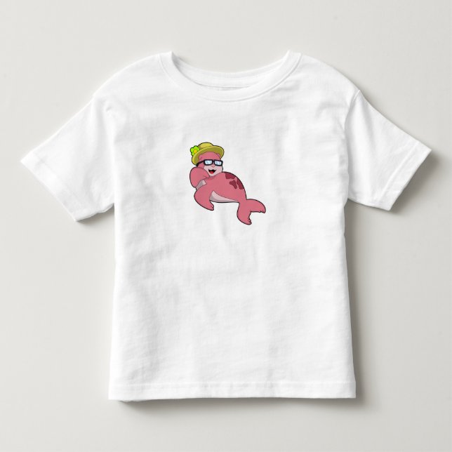Seal with Glasses.PNG Toddler T-shirt (Front)
