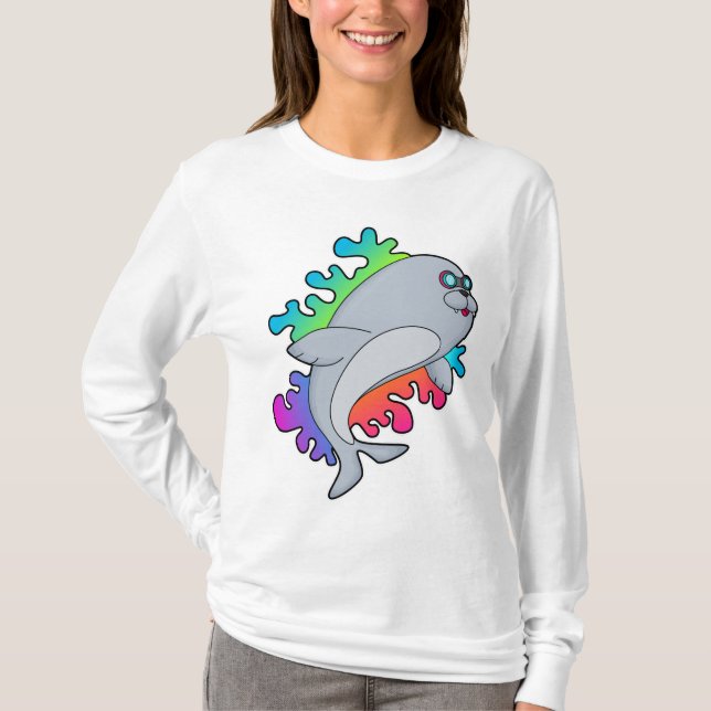 Seal with Glasses T-Shirt (Front)