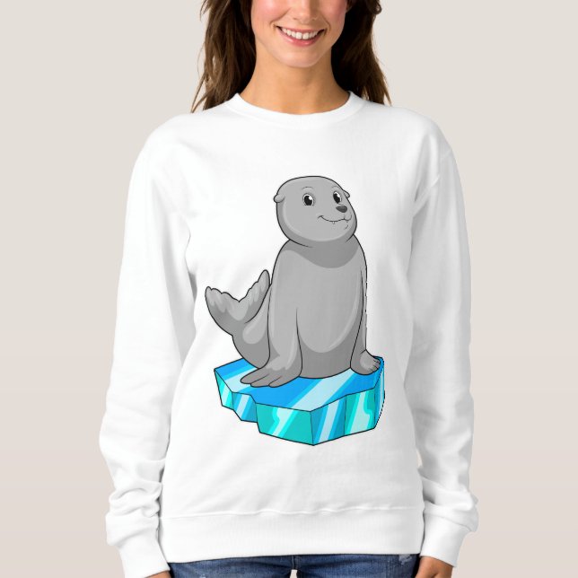 Seal with Ice floe Sweatshirt (Front)