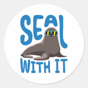 Seal With It Cool Seal with Sunglasses