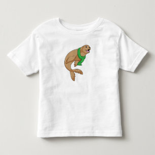 Seal with Scarf Toddler T-shirt