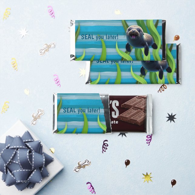 SEAL You Later Hershey's Chocolate Bars (Front)