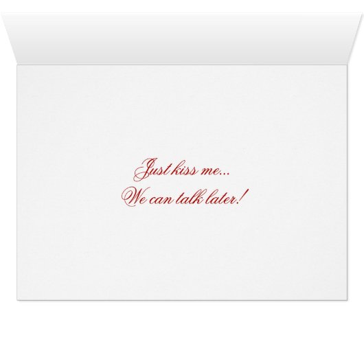 Sealed with a Kiss (Inside Horizontal (Bottom))