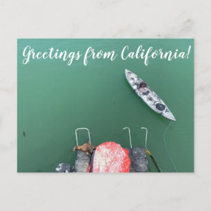 Sealed with a Kiss: Greetings from California! Postcard