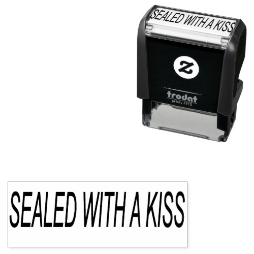 sealed with a kiss love quotes self_inking stamp