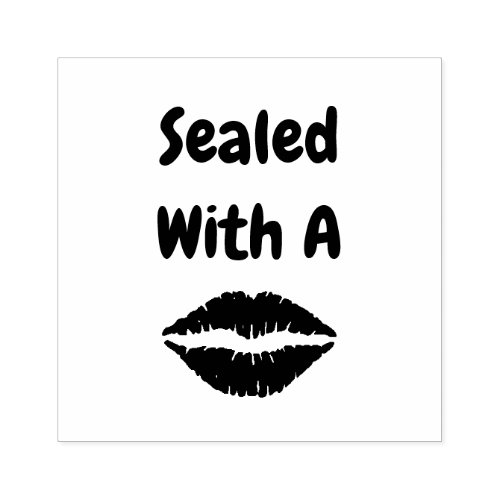 Sealed with a kiss stamp