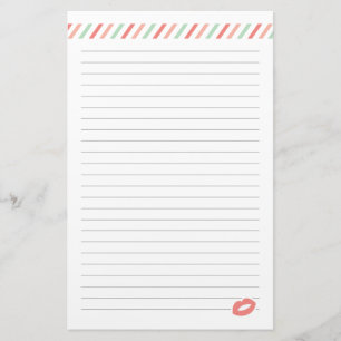 Sealed with a kiss Valentine's Day Paper