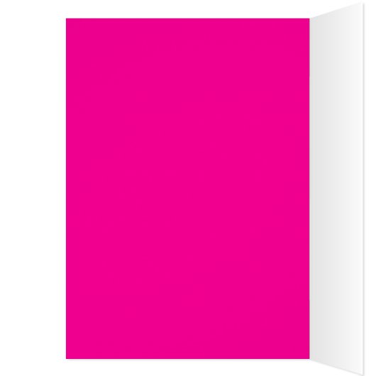 Sealed With A Kiss Zebra Stripe Note Card (Inside (Left))