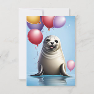 Sealed with Birthday Joy: Invitation Template