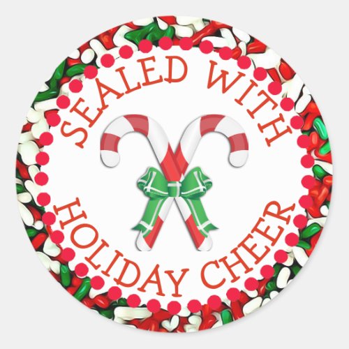 Sealed with Holidays Cheer Holidays Stickers