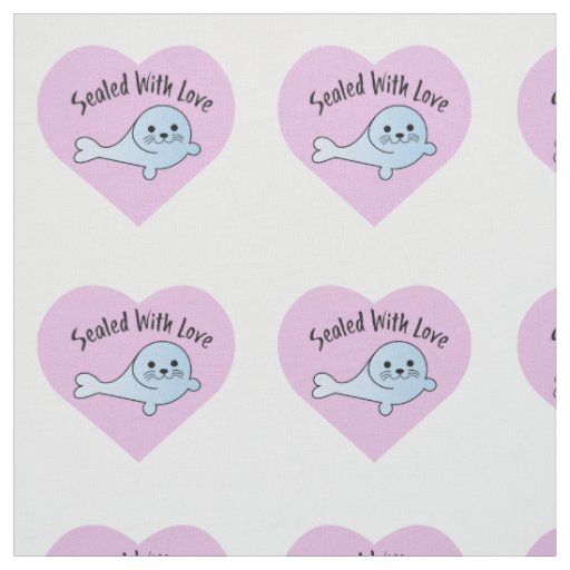 Sealed with Love Seal Fabric