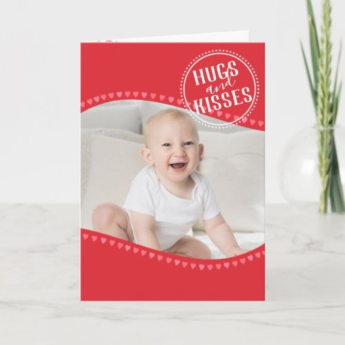 Sealed with Love Valentine with Photo Holiday Card