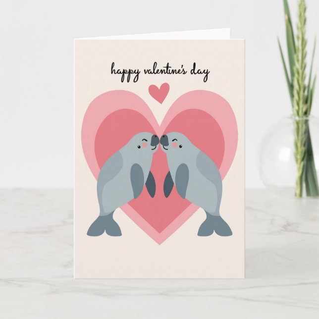 Sealed With Love Valentines Card (Front)