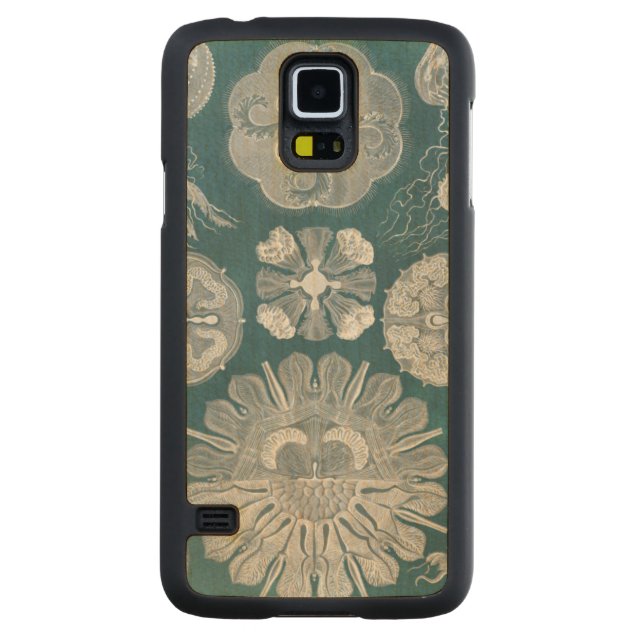 Sealife Blueprint IV Carved Maple Galaxy S5 Slim Case (Back)