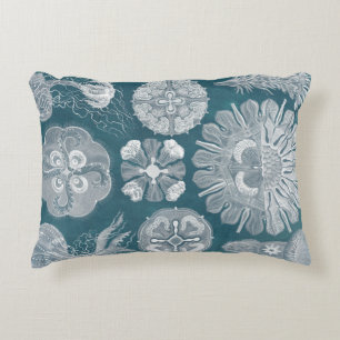 Sealife Blueprint IV Decorative Pillow