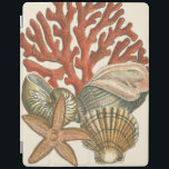 Sealife Collection iPad Smart Cover<br><div class="desc">This art print displays sharp,  vivid images with a high degree of color accuracy. Get your sealife collection today in this vintage print. It beautiful red coral reef and lovely starfish will go great on any product.</div>