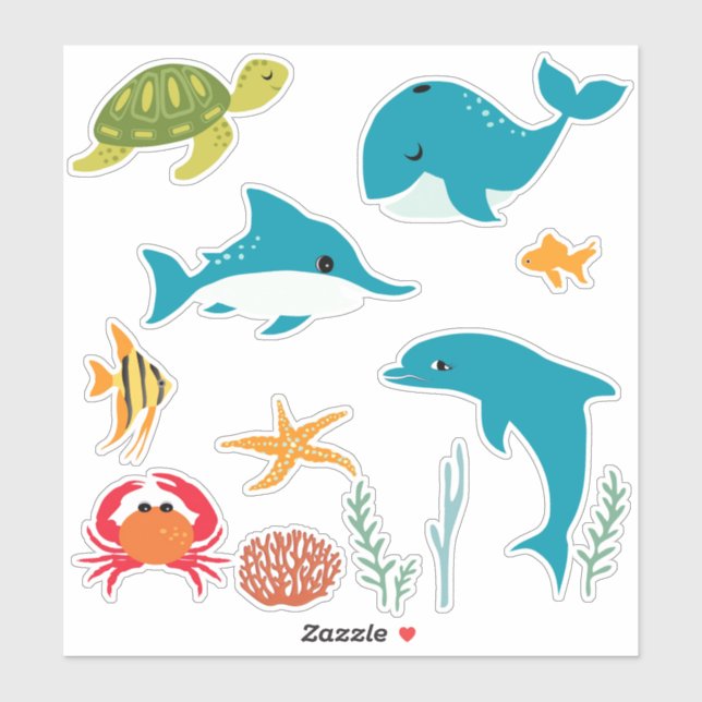 Sealife Sticker (Sheet)