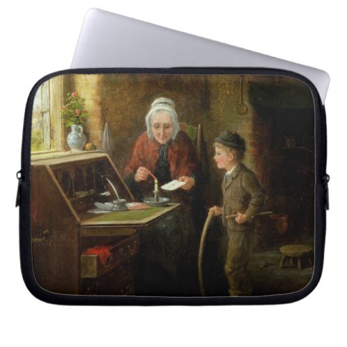 Sealing a Letter 1890 oil on panel Laptop Sleeve
