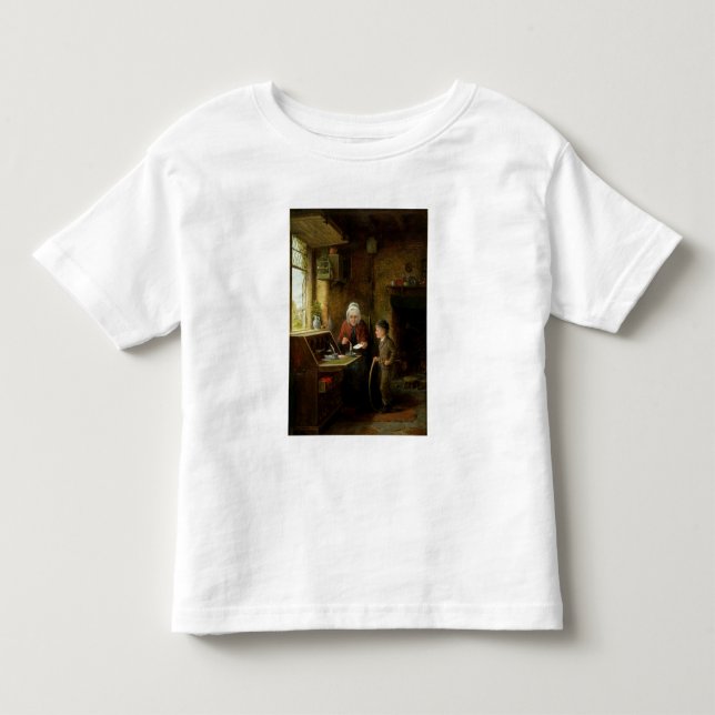 Sealing a Letter, 1890 (oil on panel) Toddler T-shirt (Front)