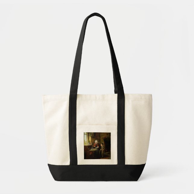 Sealing a Letter, 1890 (oil on panel) Tote Bag (Front)