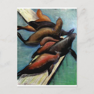 Sealions Postcard