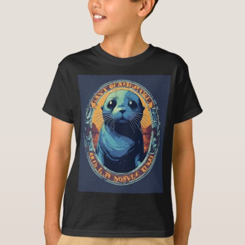  Sealiously Distressed The Chronicles of Chroma  T_Shirt