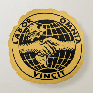Seals: Afl Round Pillow