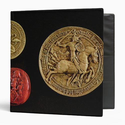 Seals of Gilles de Laval  Lord of Rais Binder