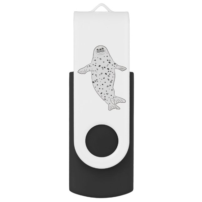 Seals ♥ Seal "Sesame seal" Flash Drive (Front Vertical)