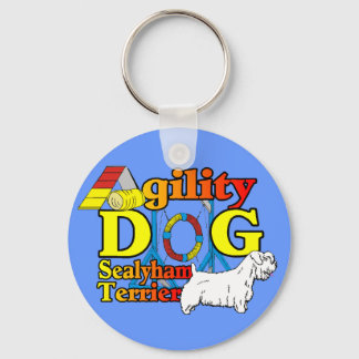 Sealyham_Terrier_Agility Keychain