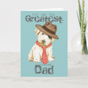 Sealyham Terrier Dad Card