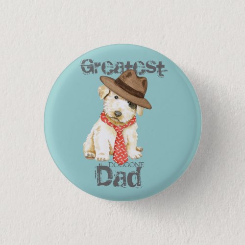 Sealyham Terrier Dad Pinback Button