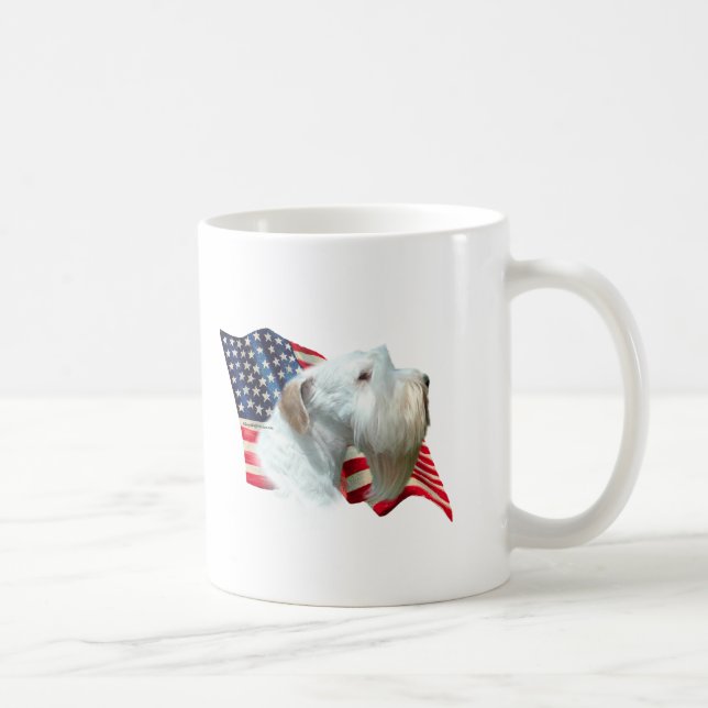 Sealyham Terrier Flag Coffee Mug (Right)