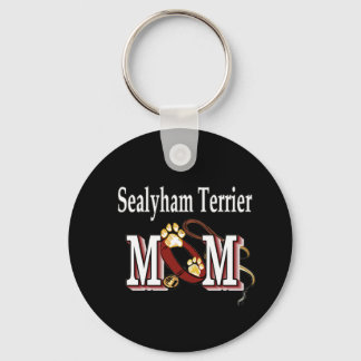 Sealyham Terrier MOM Gifts Keychain