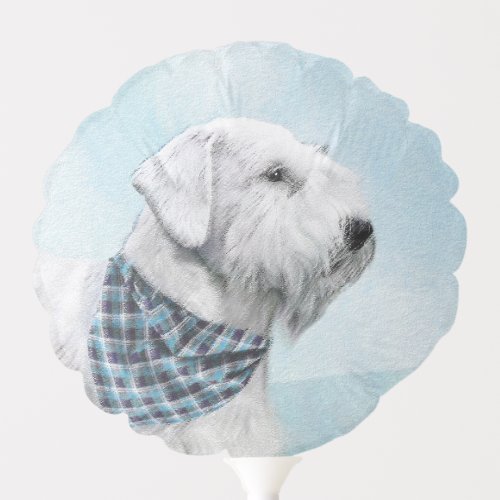 Sealyham Terrier Painting _ Cute Original Dog Art Balloon