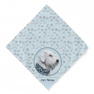 Sealyham Terrier Painting Cute Original Dog Art Bandana