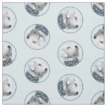 Sealyham Terrier Painting Cute Original Dog Art Fabric