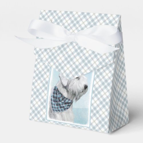 Sealyham Terrier Painting _ Cute Original Dog Art Favor Boxes