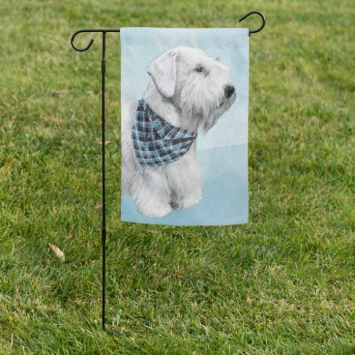 Sealyham Terrier Painting _ Cute Original Dog Art Garden Flag