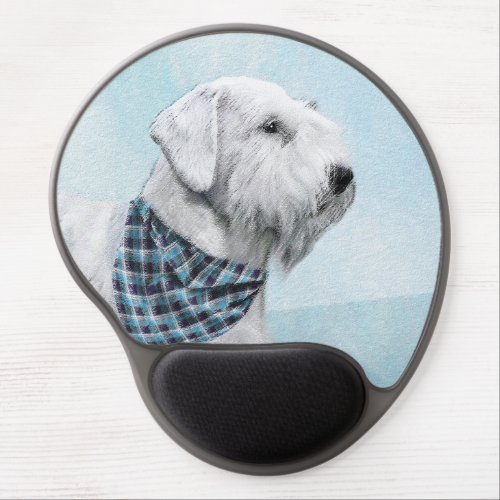 Sealyham Terrier Painting _ Cute Original Dog Art Gel Mouse Pad